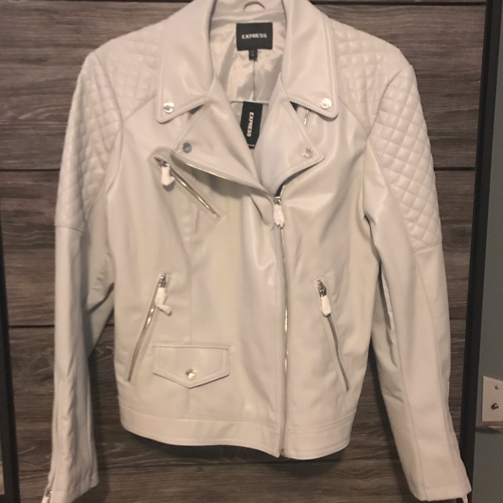 Express NWT Leather Jacket XL